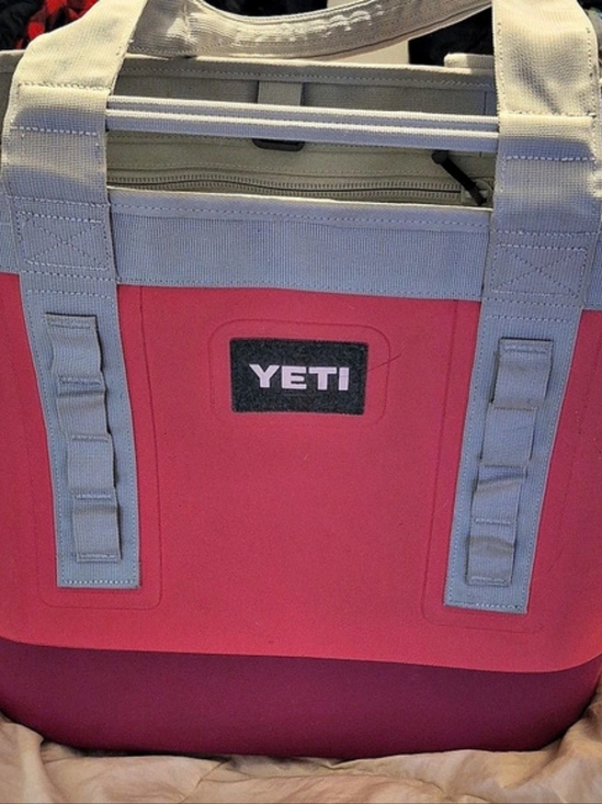 Yeti Handbags - YETI Camino 35 Carryall Tote Pink & Gray